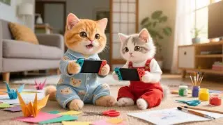 Ginger Kitten Left Home Alone🏠 Become Big Brother👦🐾 | Funny Cat Videos #contenthunt