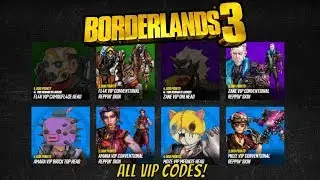 Borderlands 3 - All VIP Codes (Get Free Skins!)