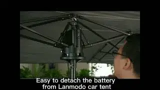Portable Power Supply for Lanmodo Automatic Car Tent Updated Version 2021