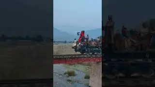 After 17 years Rail engine 🚂 arrived to Harnai station after a long break.#trending #viral#comedy