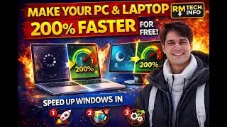 How to make your pc laptop run faster (4 simple steps) Make Your PC & Laptop 200% Faster for FREE |