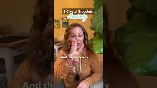Top 3 Crystal Bracelets for Anxiety & Stress Relief #crystalbraceletshop