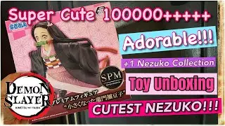 DEMON SLAYER SPM LITTLE NEZUKO SUPER PREMIUM FIGURE KIMETSU NO YAIBA - TOY UNBOXING REVIEW - SEGA