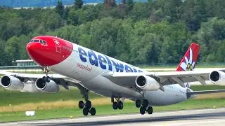 70 PLANES IN 1 HOUR | Zurich Airport Plane Spotting [ZRH/LSZH]