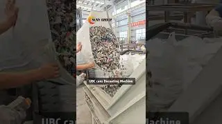 UBC Decoating Machine for Clean Aluminum Recycling♻️