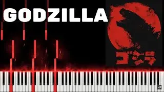 Godzilla Classic Theme - Piano Tutorial
