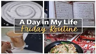 A real and simple Friday routine vlog with faith, food and family life | muslim mom unfiltered 