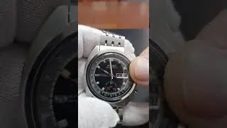 SOLD..Vintage JDM Seiko 5 Sports Speedtimer Water 70m Proof 
