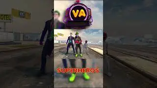 Spiderman Team vs Joker Team vs Squid Game GTA 5 - Superhero Epic Battle