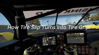 How Tire Slip Turns Into Tire Grip! (with audio) | AMS2 Corvette @ Watkins Glen