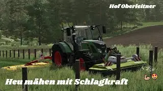 Ls22 / Der 4. Schnitt 🐄🍀, Fendt 724 Vario SCR 💪🏼 / Ellerbach 03
