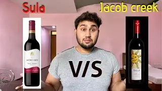 Sula V/S Jacob Creek Red Wine | Vlog | 18+Only |
