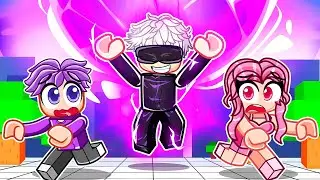 Trolling Players With OP ADMIN GOJO MOVESET in Roblox Strongest Battlegrounds!