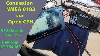 First 22 - [électronique] Raccordement GPS MAP Garmin 722 et VHF Navicom RT 750 AIS sur PC/Open CPN