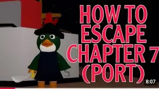How to escape chapter 7 port in piggy book 2
