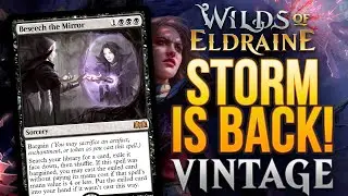 TOURNAMENT WINNING Beseech the Mirror Storm in Vintage &mdash; Eternal Weekend Deck | Magic: The Gathering