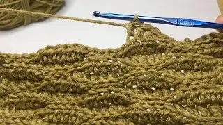 Crochet Almond Ridges Stitch: Easy Beginner's Guide to Textured Blanket Patterns