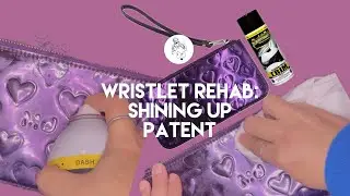 Wristlet Rehab: Shining Up Patent Leather #fashionreseller #reseller #flippingfashion 
