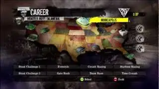 Monster Jam: Path of Destruction: Review of Xbox 360 version in HD