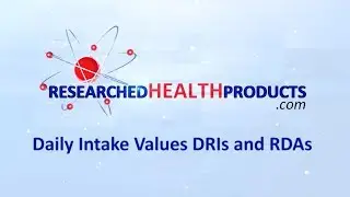 Recommended Daily Intake Values