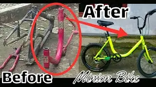 Sepeda Minion Restorasi Repaint #ngabuburit