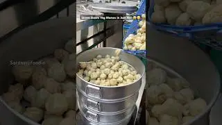 Street Steam Veg Momos in Just 50/-🥵😋 #momos #momosrecipe #momolovers #momosshorts #streetfood
