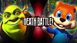 Shrek VS Conker (death battle song make bye ai)