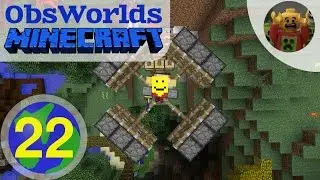 Jim Plays ObsWorlds Minecraft E22 - Crazy Contraptions