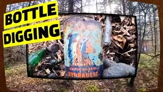 Bottle Digging In 3 Different Sites ~ The Search For Pontiled Bottles Continues &copy;
