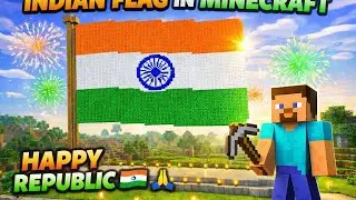 Minecraft Republic Day Special 🇮🇳 | Indian Flag Banaya 