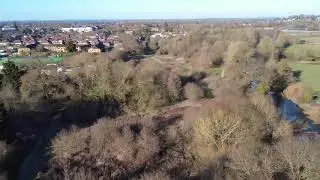 Hersham Surrey Woodlark Nursery Drone 4K