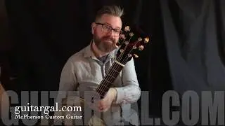 McPherson Custom Guitar with Horse Inlay at Guitar Gallery