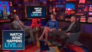 Hannah Ferrier And Adam Glick Spill The YachTea! | #BelowDeckMed | WWHL
