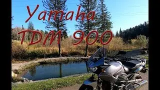 Как едет Yamaha TDM 900. Покатушка в окрестностях города.