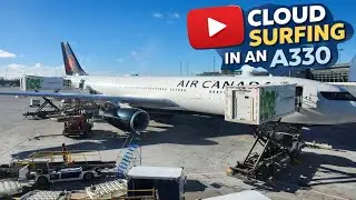 Cloud Surfing the approach | Air Canada Airbus A330 Montreal to Fort Lauderdale