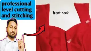 Boutique level neck design banana shake 🤔 panchkon neck design silae tips 