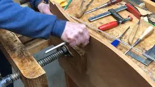 Cutting Groove in Edge of Top for Banding