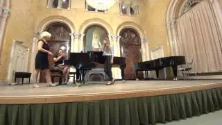 Oksana Lepska Vocal Master class with Ildiko Raimondi (Vienna State Opera)
