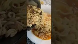 Camping Meal ideas - Shin Noodles with kim chee and sardines. #camping #campingfood #foodies