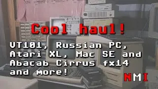 029 - A Cool Haul! VT101, Russian computer, Kaypro 2x, Atari 800XL, Abacab Cirrus fx14 and more!