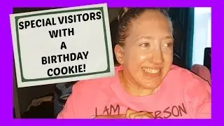 Micah Has A Surprise Visit & A Birthday Cookie! Family Life with Cerebral Palsy