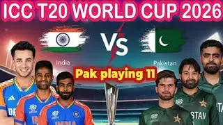 Pak best playing 11 against Ind for T20 world cup 2026 | Pak playing 11 vs ind | Pak vs Ind WC 2026