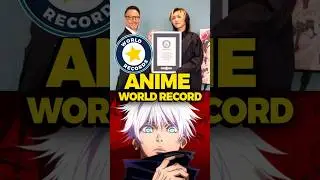 3 Anime that Broke World Records for Unique Achievements!... #animeshorts #worldrecord #animenews
