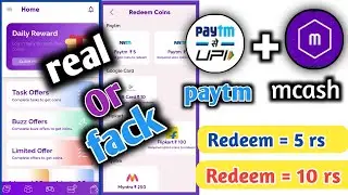 @TechnicalYogi 🤑New Earning App today New Earning|| App payment proof|| mcash app unlimited trick