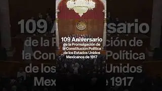 The 109th anniversary of the Mexican Constitution was commemorated at the Teatro de la Rep&uacute;blica.