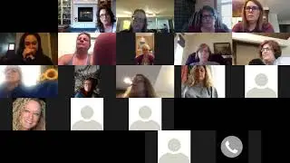 Meet Core Balance Yoga on ZOOM! Here's how it looks!
