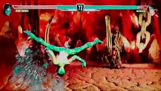 Mortal Kombat vs DC Universe, Sonya vs Sub Zero, gameplay