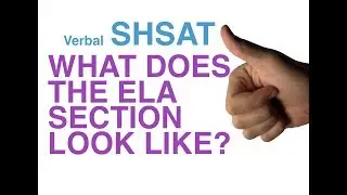 The ELA section: Overview
