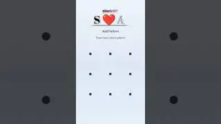 #SA  Pattern lock 💞 name status        | S❤A whatsapp status #shorts&nbsp;#status #youtube #youtubeshorts