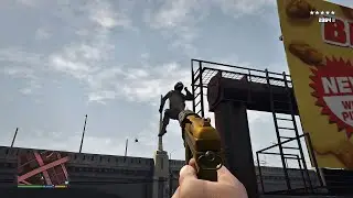 GTA 5 - Michael's Five Star Cop Battle